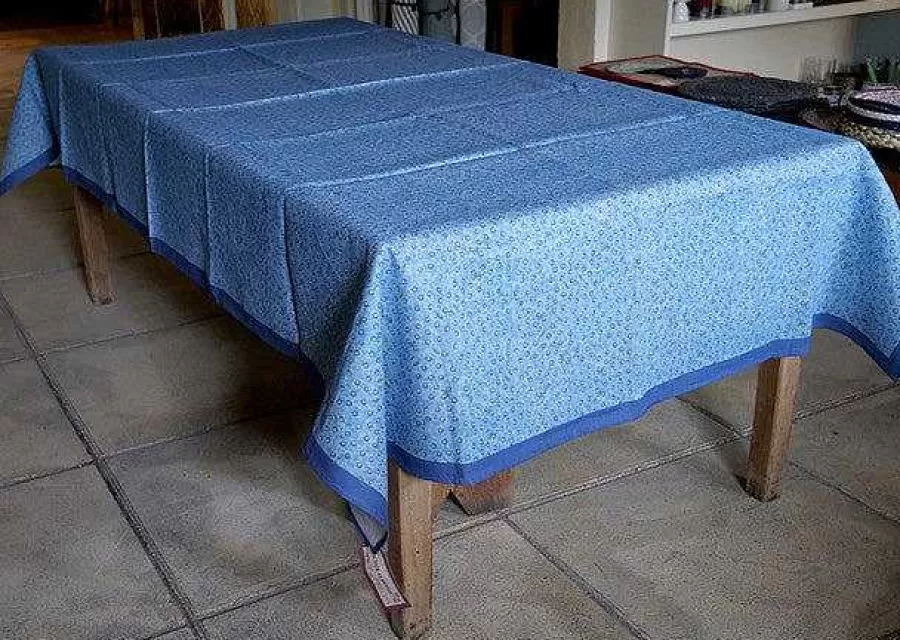 Lawn<Nicholas Mosse Tablecloth Lawn Light Blue Linen 55 X 99