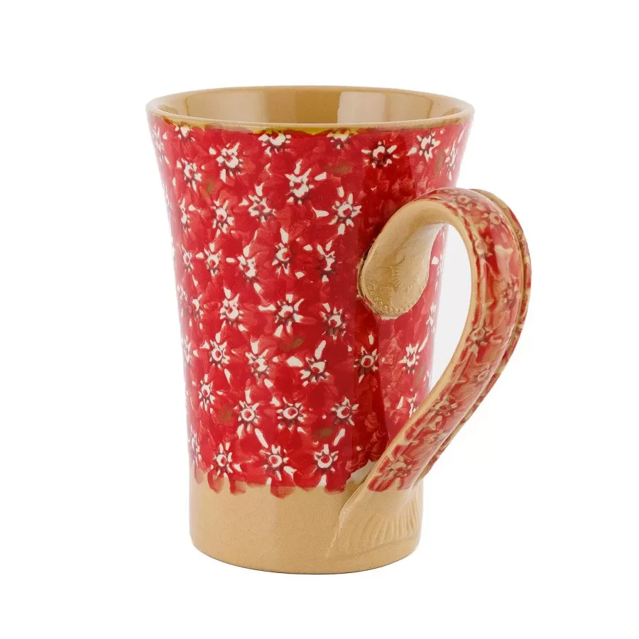 Lawn<Nicholas Mosse Tall Mug Lawn Red