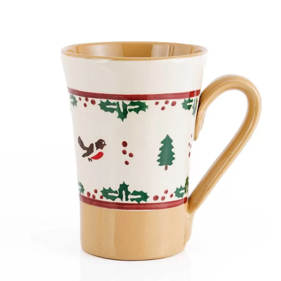 Christmas<Nicholas Mosse Tall Mug Winter Robin