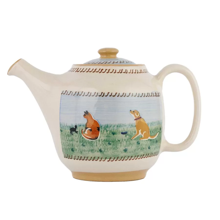 Serving<Nicholas Mosse Teapot Assorted Animals