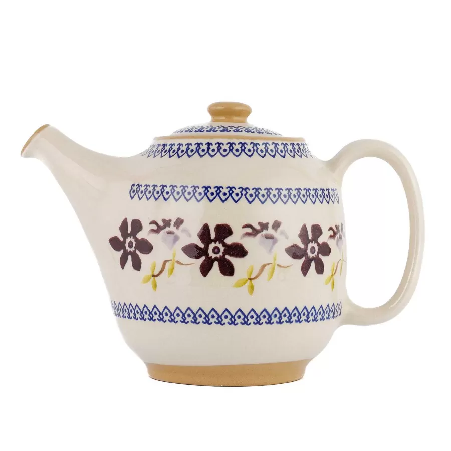 Clematis<Nicholas Mosse Teapot Clematis