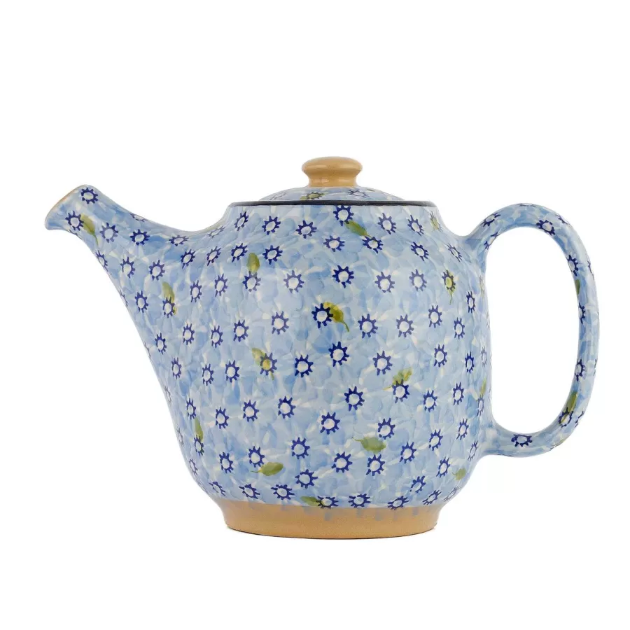 Serving<Nicholas Mosse Teapot Light Blue Lawn