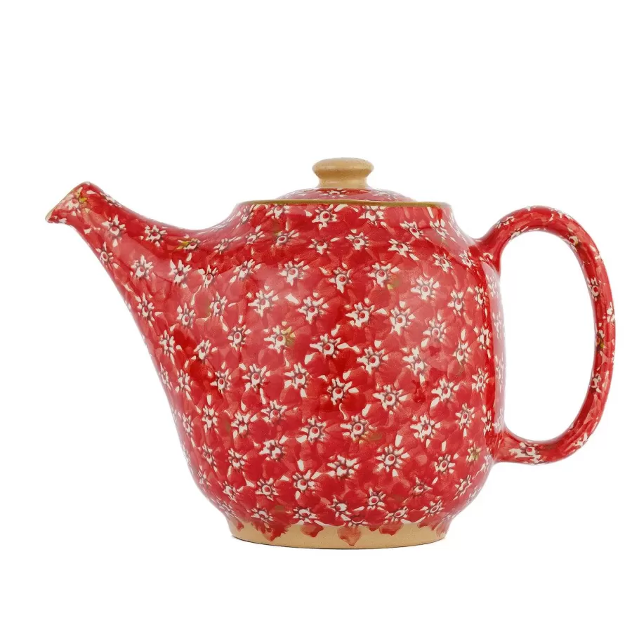 Tea Fanatic'S Gifts<Nicholas Mosse Teapot Red Lawn