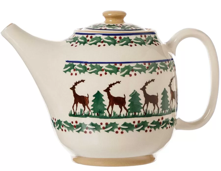 Tea Fanatic'S Gifts<Nicholas Mosse Teapot Reindeer