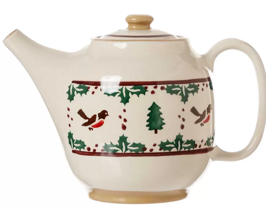 Serving<Nicholas Mosse Teapot Winter Robin