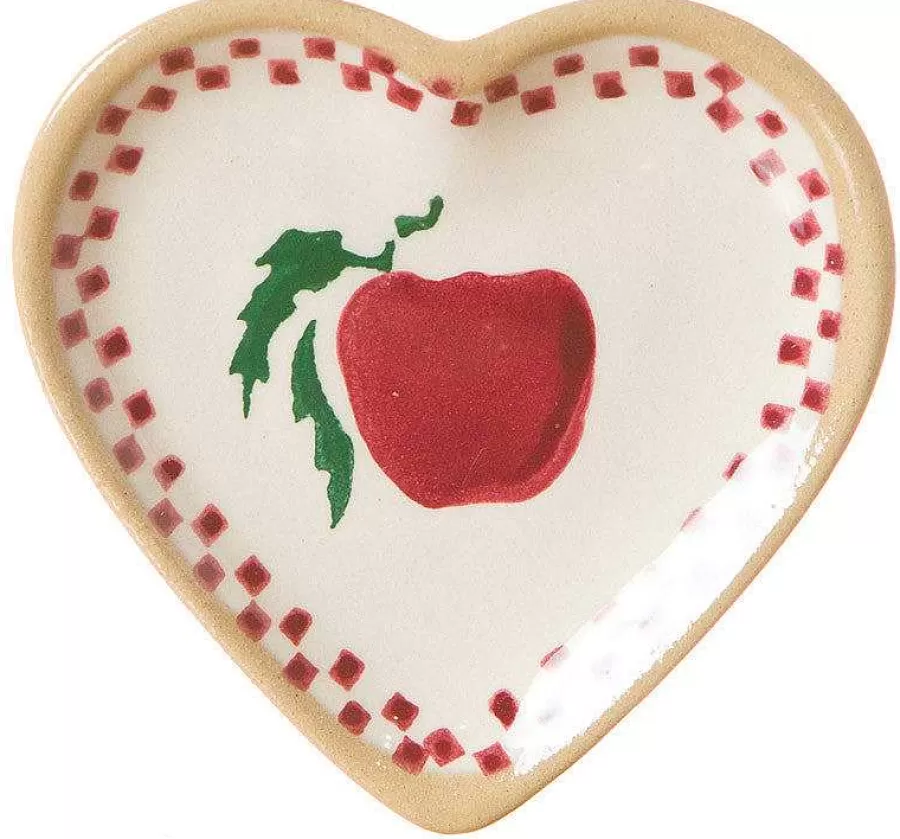 Valentine'S Day<Nicholas Mosse Tiny Heart Plate Apple