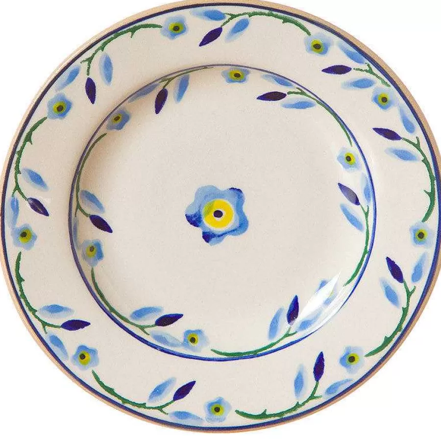 Tea Fanatic'S Gifts<Nicholas Mosse Tiny Plate Forget Me Not