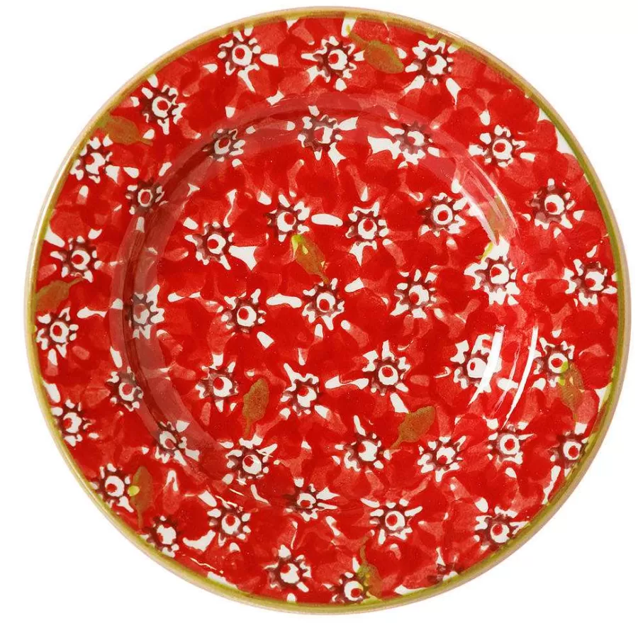 Tea Fanatic'S Gifts<Nicholas Mosse Tiny Plate Red Lawn