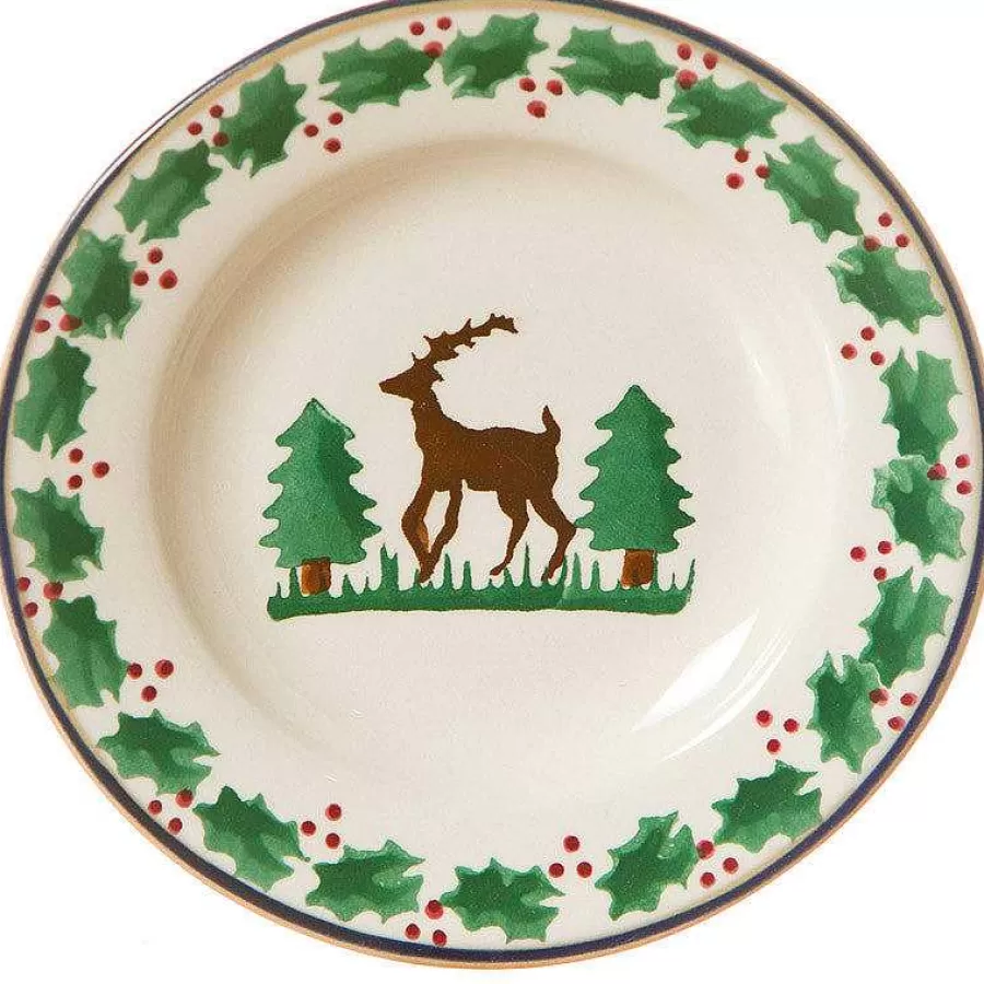Reindeer<Nicholas Mosse Tiny Plate Reindeer