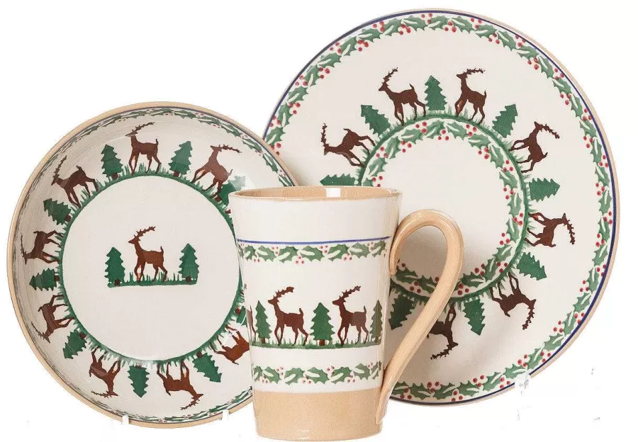 Bowls<Nicholas Mosse Trio Gift Set Reindeer