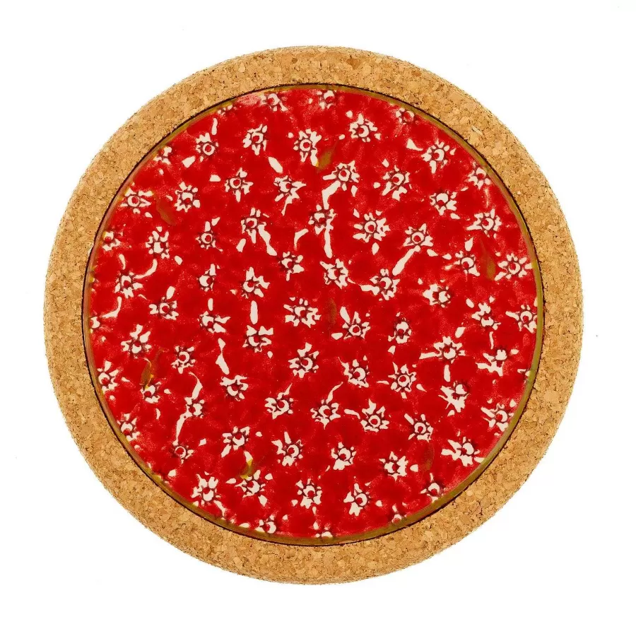 Christmas<Nicholas Mosse Trivet Round Red Lawn