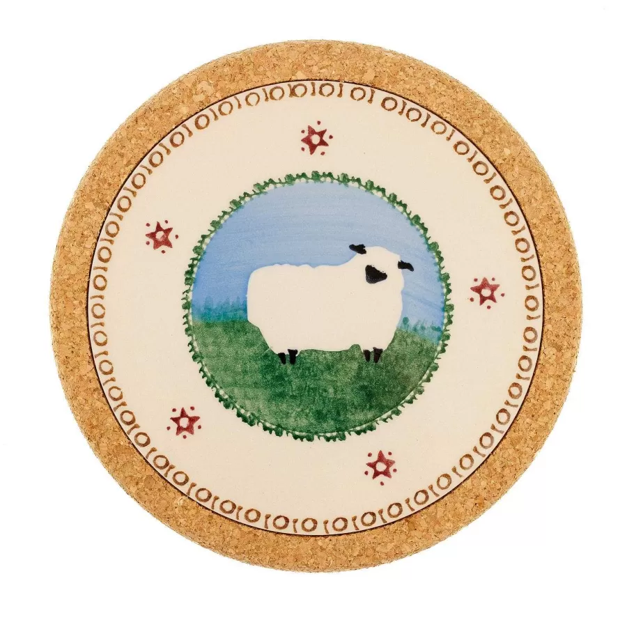 Tea Fanatic'S Gifts<Nicholas Mosse Trivet Round Sheep