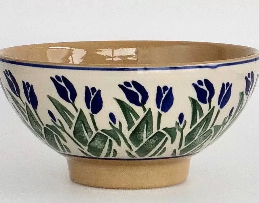 Blue Blooms<Nicholas Mosse Vegetable Bowl Blue Blooms