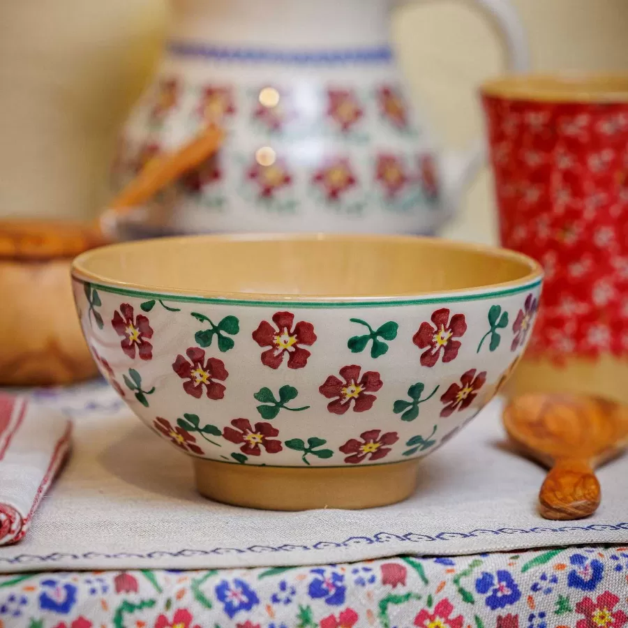 New In<Nicholas Mosse Vegetable Bowl Irish Rose