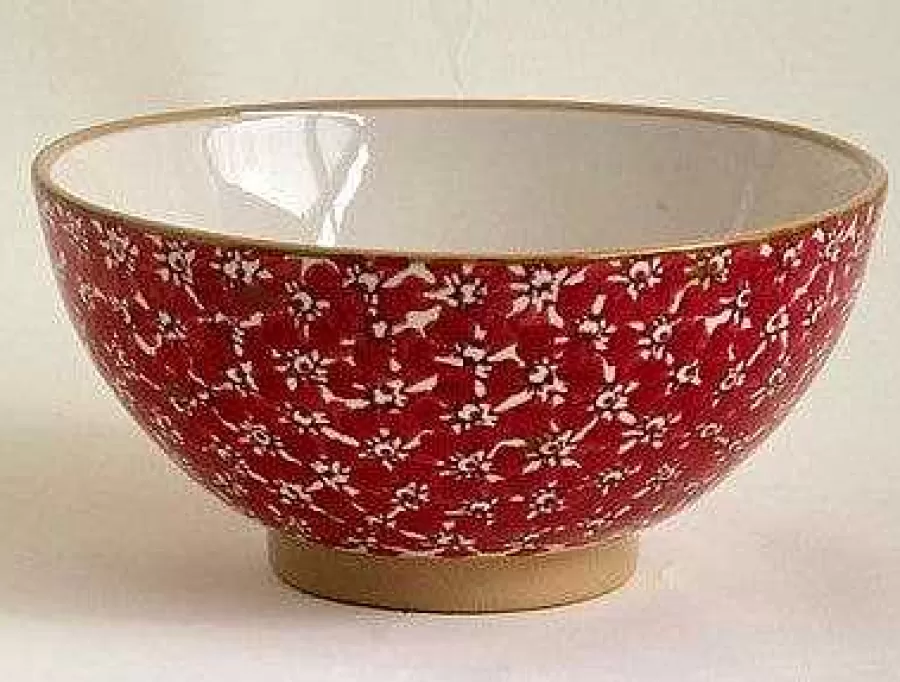Lawn<Nicholas Mosse Vegetable Bowl Red Lawn
