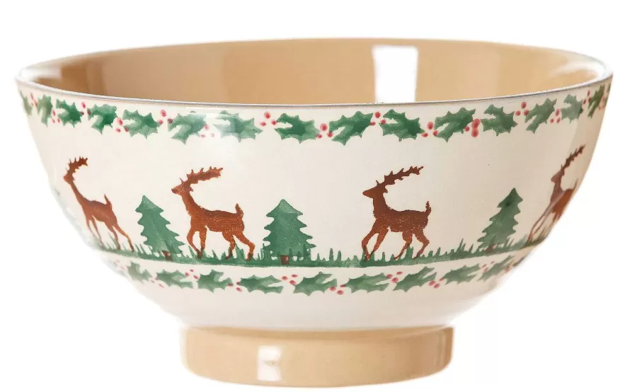 Reindeer<Nicholas Mosse Vegetable Bowl Reindeer