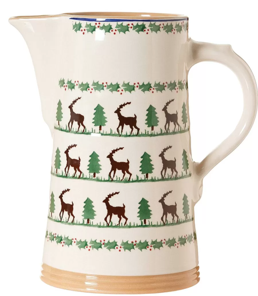 Reindeer<Nicholas Mosse Xl Jug Reindeer
