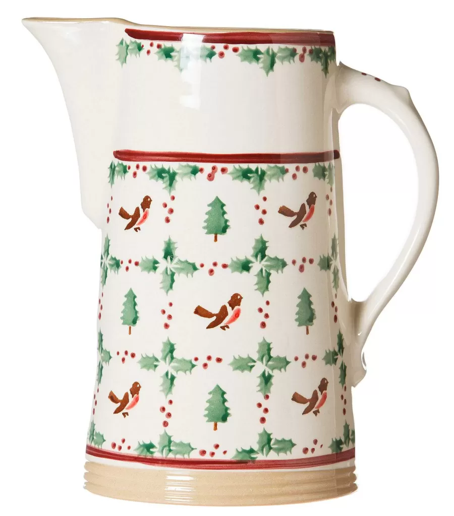 Winter Robin<Nicholas Mosse Xl Jug Winter Robin